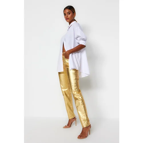 Trendyol Jeans - Gold - Straight