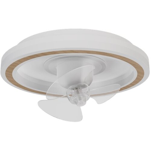 SULION Bela LED stropna svetilka z daljinskim upravljalnikom/z ventilatorjem Alan Move – Cene