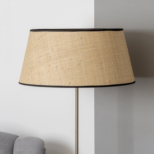 Brilagi - LED Stojeća lampa CERIA 1xE27/40W/230V prečnik 50 cm bež/mat hrom Slike