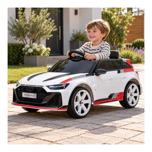  Dečiji automobil na akumulator Audi RS6 Avant GT Beli (12V) ( SM-26401B ) Slike