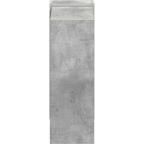  Polica Betonski sivi 52 x 25 x 71,5 cm Konstruirano drvo Slike