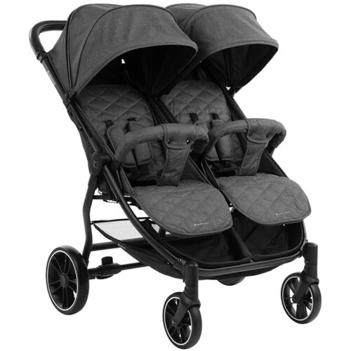 Kikka Boo kolica za blizance happy 2 dark grey, 0m+ Slike