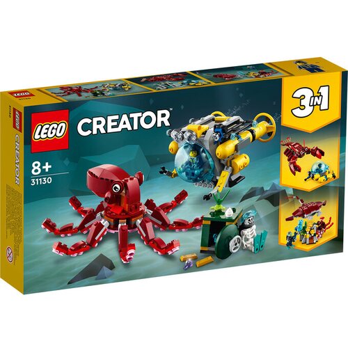 Lego Creator 3in1 31130 Misija s potopljenim blagom Slike