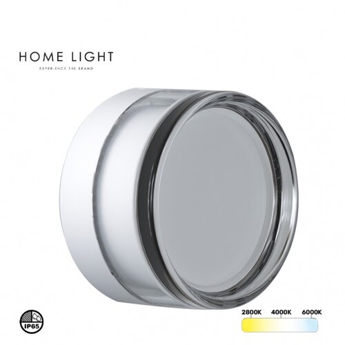HOME LIGHT led plafonjera BL140CW 9W cct bela IP65 Cene