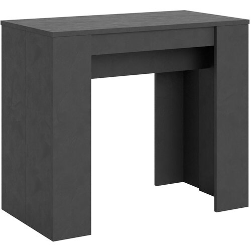 Ityhome 90 x 77 konzolna miza siva, (20847554) Slike