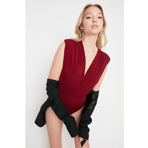 Trendyol Red Knitted Body Cene