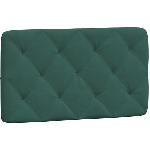 Maison Chic posteljno vzglavje - vzglavna omarica - vzglavna stranica temno zelena 90 cm žamet, (21704181) Cene