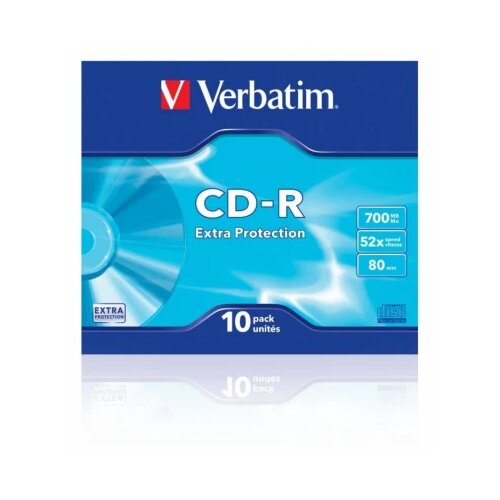 Verbatim CD-R 700MB 52X 10PK (43415) Cene