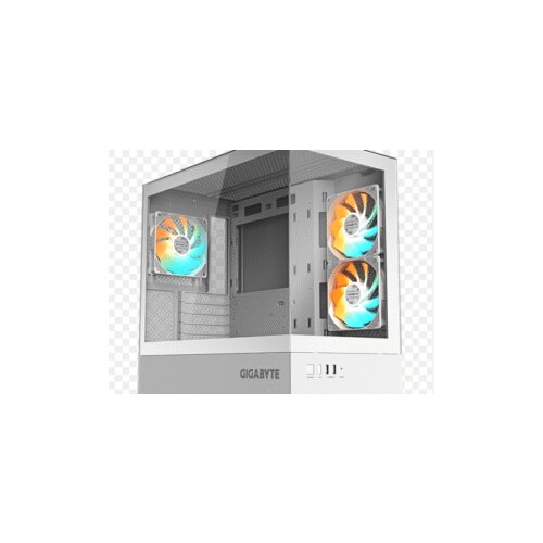Gigabyte Case GB-C201PI Mid-tower, mATX, White, 3x 120mm ARGB fans Cijene
