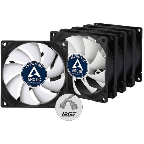Arctic P8 PWM PST 5-pack fans80mm PWM Fan Slike