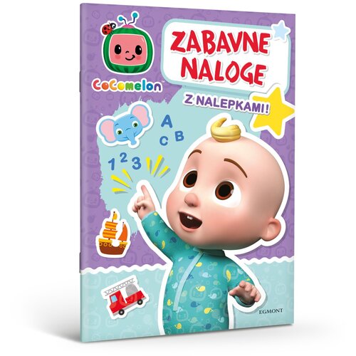 COCOMELON zabavne naloge z nalepkami Slike