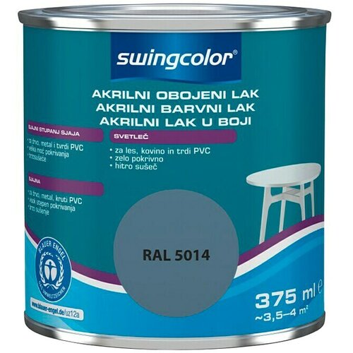 SWINGCOLOR Lak u boji (Golubinje plave boje, 375 ml, Sjaj) Cijene