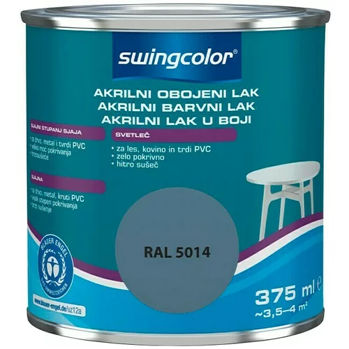 SWINGCOLOR Lak u boji (Golubinje plave boje, 375 ml, Sjaj)