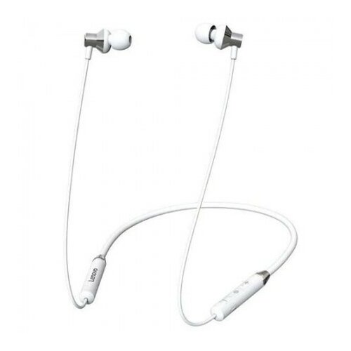 Lenovo HE-05 neckband bluetooth headset - white slušalice Slike