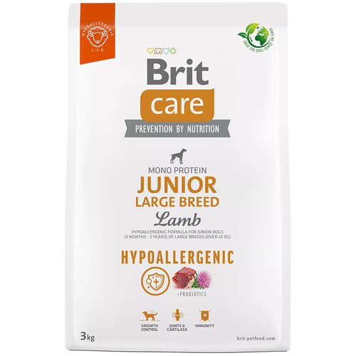 Brit Care Dog Hypoallergenic Junior Large Breed janjetina i riža - 3 kg Cijene