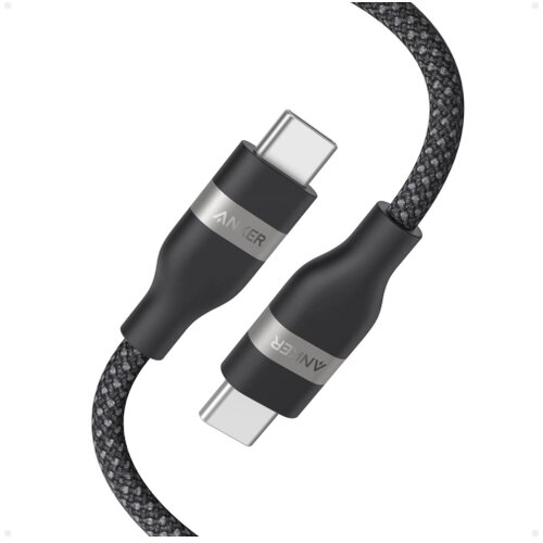 Anker USB-C to USB-C Kabl pleteni 0,9m 240w BIO CRNI Slike