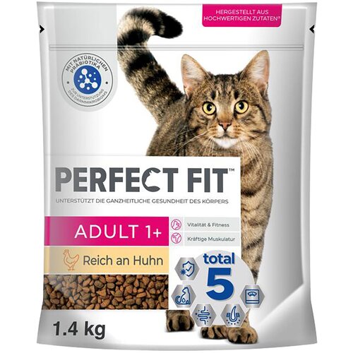 PerfectFIT Adult 1+ bogato piletinom - 1,4 kg Slike