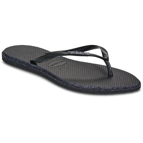 Havaianas Japonke SLIM POINT GLITTER Črna Cene