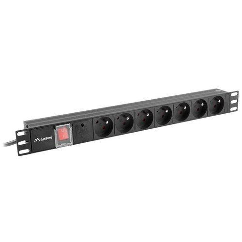 Lanberg PDU RACK POWER STRIP (1U,16A,7X 230V,2M) Cijene