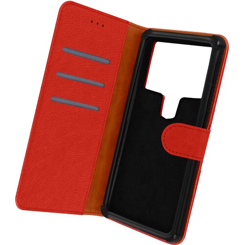 Avizar Torbica denarnica za pametni telefon 6 do 6,7'', umetno usnje in magnetni zavihek, serija Chesterfield - rdeca, (20631833) Cene