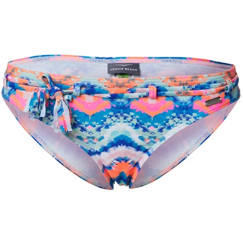 VENICE BEACH Bikini hlačke modra / roza