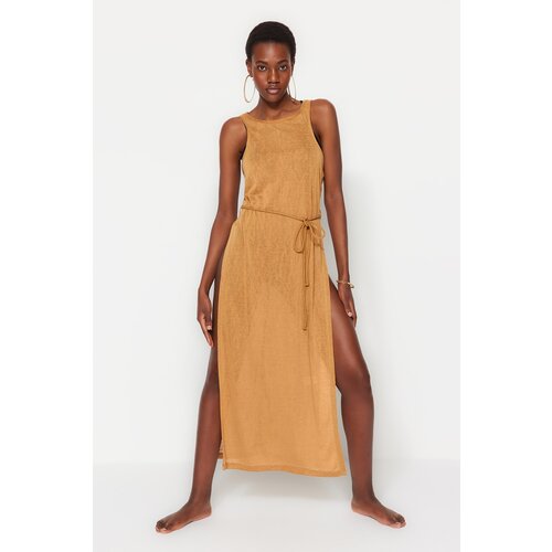 Trendyol Dress - Brown - Bodycon Slike