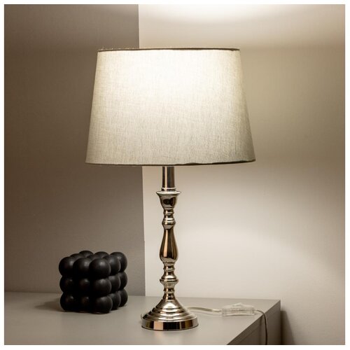  Brilagi - Stona lampa CERIA 1xE27/60W/230V prečnik 30 cm sjajni hrom/siva Cene