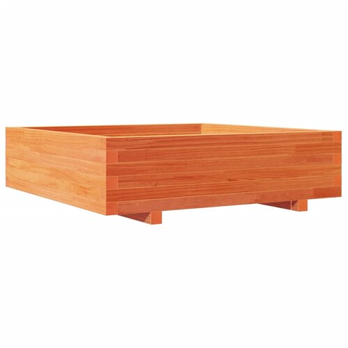 Maison Chic Vrtno cvetlično korito - Cvetlični Lonec voščeno 90x90x26,5 cm trdna borovina, (21790018) Cene