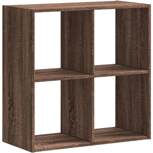  Regal za knjige boja hrasta 68,5x32x68,5 cm konstruirano drvo Slike