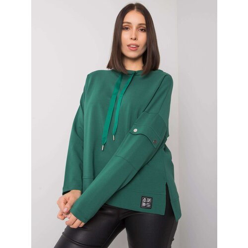 RELEVANCE Blouse-RV-BZ-7228.64-dark green Cene