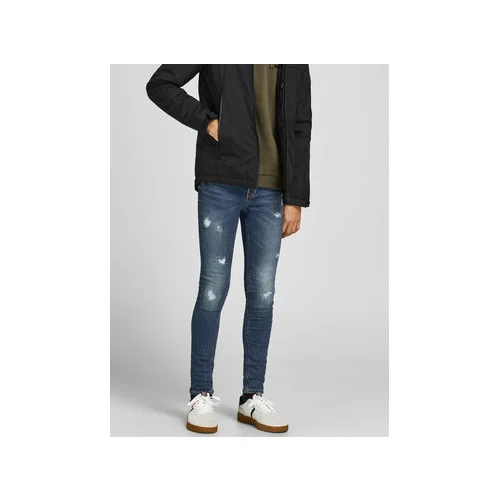 Jack & Jones Jeans hlače Dan Original 12192104 Modra Super Skinny Fit