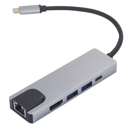  Adapter-konvertor TIP C na HDMI+2xUSB 3.0+TIP C+RJ45 Cene