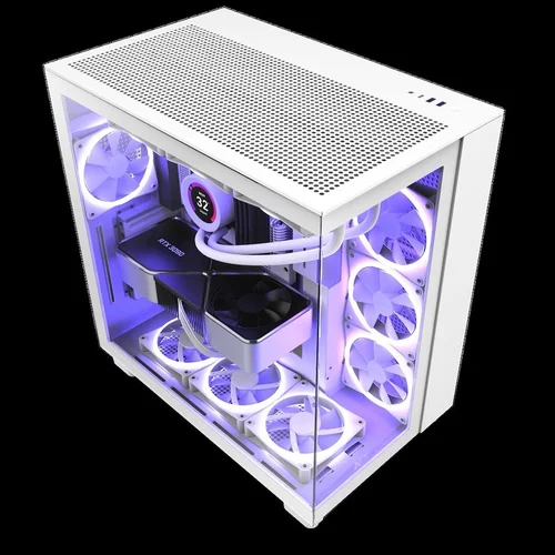 LC-Power NZXT CASE H9 Flow WHITE