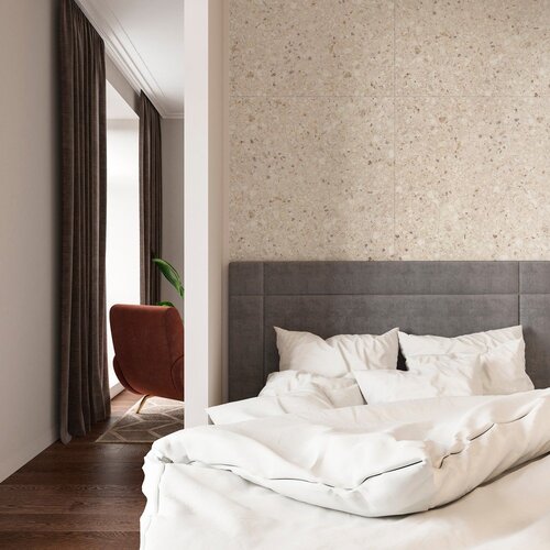 Styler Tekstilni akustični paneli v kompletu 2 ks 60x60 cm Terrazzo &amp;ndash; Slike