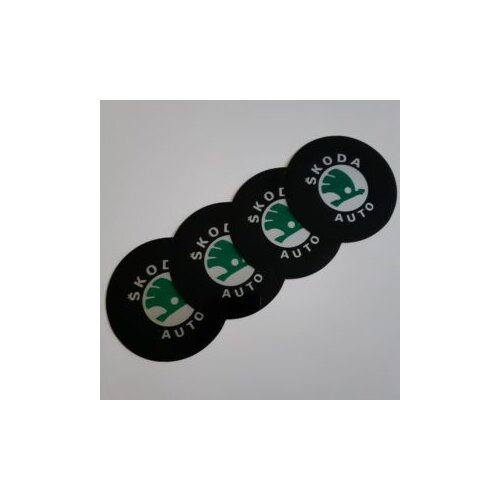  AMBLEMI ZA RATKAPE &amp;Scaron;KODA ZELENI FI76mm (SET 4 KOMADA) Slike