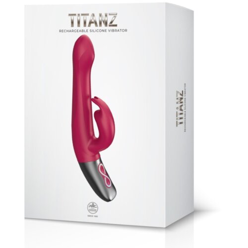 NMC Titanz Vibrator Rabbit Titanz 8,5 Pink Cene