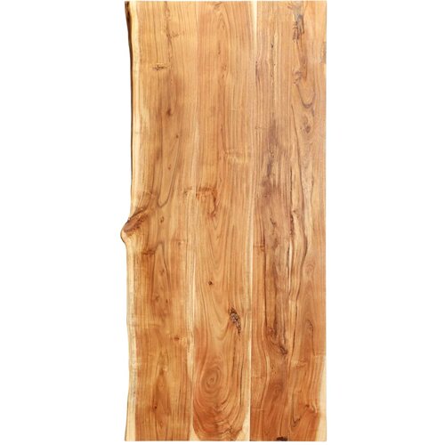 VidaXL Vrh za kupaonski ormarić od bagremovog drva 118 x 55 x 3,8 cm Slike