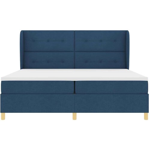  Podna opruga s madracem Tamno siva 90x190 cm Plava 200 x 200 cm Slike