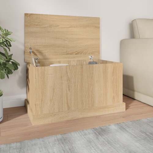 vidaXL Kutija za pohranu boja hrasta 70x40x38 cm od konstruiranog drva Cijene