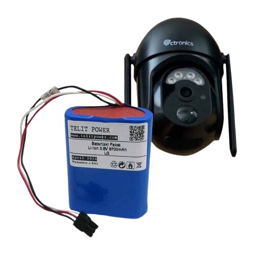 Telit Power Baterija za Wlan kameru CTIPC-670, Li-Ion, 3.7V, 8700mAh Cene