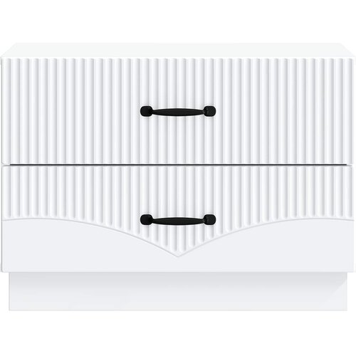  Noćni ormar Bijela 62 x 34,5 x 44,5 cm Konstruirano drvo Slike