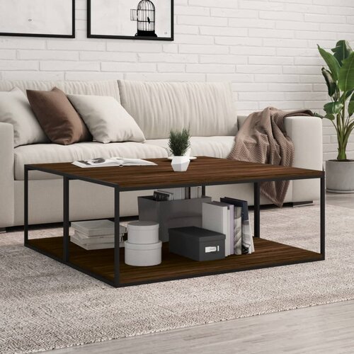 vidaXL Zidne police 4 kom boja hrasta 100x50x1 5 cm konstruirano drvo Cijene