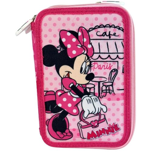 Mickey &amp;amp; Minnie Plumier Paris Minnie Disney triple Slike