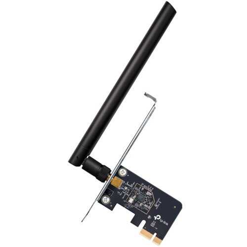 Tp-link Archer T2E AC600 Dual Band Wi-Fi PCI Express Adapter, 433 Mbps at 5 GHz + 200 Mbps at 2.4 GHz, 1× High Gain External Antenna, MU-MIMO, WPA3, Low-Profile and Full-height brackets Cijene