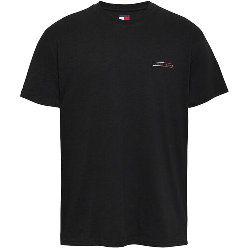 Tommy Jeans Majica rdeča / črna / volneno bela Slike