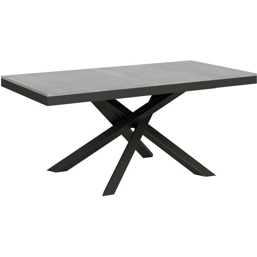 Itamoby &amp;nbsp; Volantis Evolution (90x180/284 cm) - siva, barva nog: antracit - raztegljiva jedilna miza, (20841962) Slike