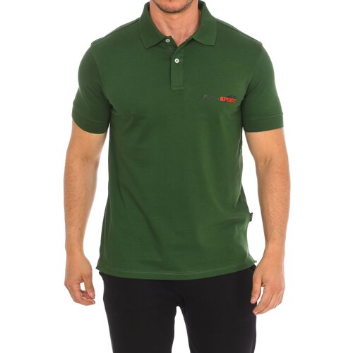 Philipp Plein Sport Polo majice kratki rokavi PIPS511-32 Zelena Cene