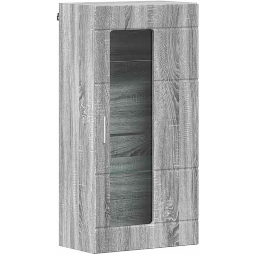 VidaXL Omarica za montažo na steno Siva sonoma 55 x 29 x 100 cm, (5000068921) Slike