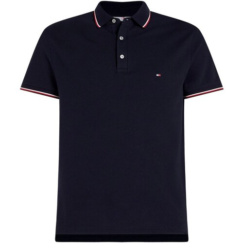 Tommy Hilfiger Polo majice kratki rokavi MW0MW30750 Modra Slike