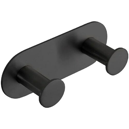 BEMETA Dvojna kljukica za obešanje Easy (11,5 x 4,5 x 3,1 cm, črna, mat) Cene